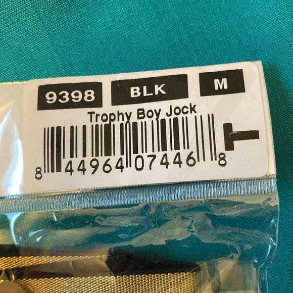 🐬Andrew Christian Trophy Boy Black Jock - Picture 5 of 6